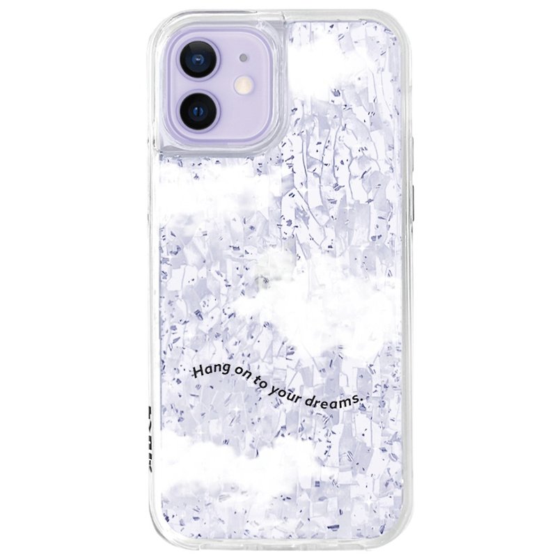 ベルサイユの妖精 – ホワイト Cloud iPhone 14 13 12 Pro Max ケース - スマホケース - シェル 透明