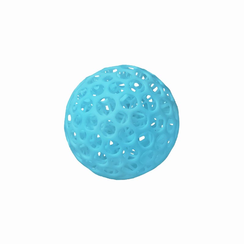 |  3D列印迪芬球 DIFFERENT BALL - 天空藍  | - 公仔/玩偶 - 塑膠 藍色