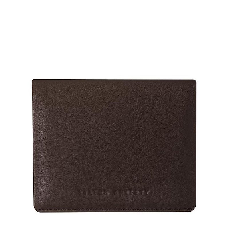 LENNEN Card Holder_Chocolate /Brown - Wallets - Genuine Leather Brown