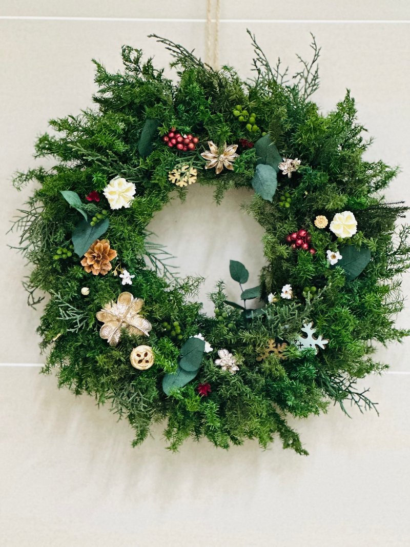 Christmas forest wreath - Dried Flowers & Bouquets - Plants & Flowers Green