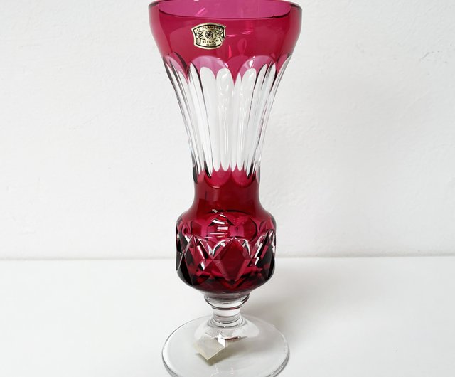 ☆val saint lambert 花瓶☆ ベルギー/クリスタル/ヴァルサン