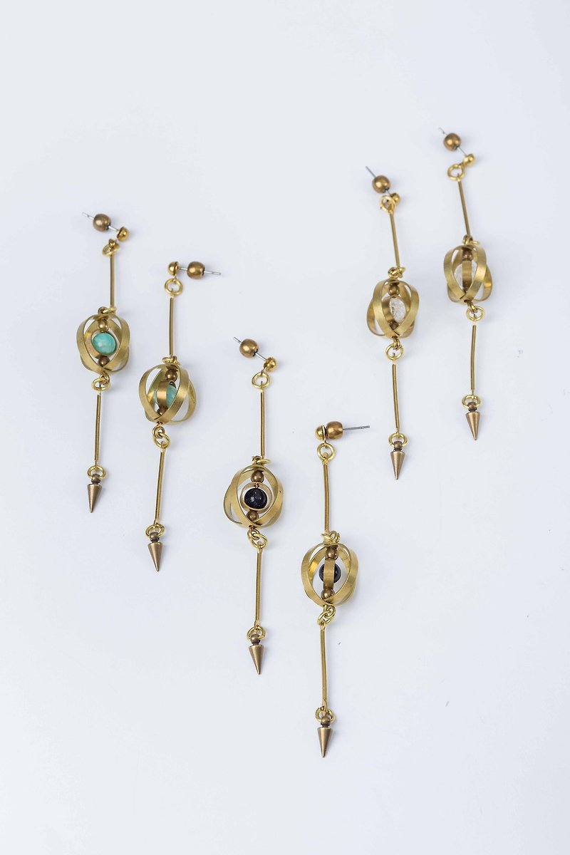 Pass through Earrings - Earrings & Clip-ons - Other Metals 