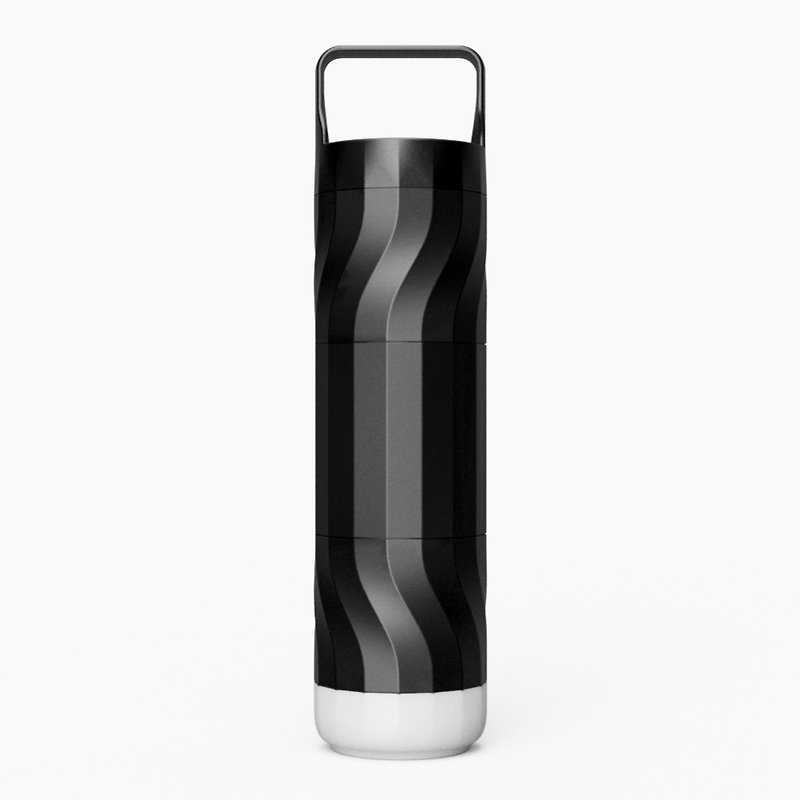 Wattle | 個人化水壺－468ml(特製墨色x1) - 水壺/水瓶 - 塑膠 黑色