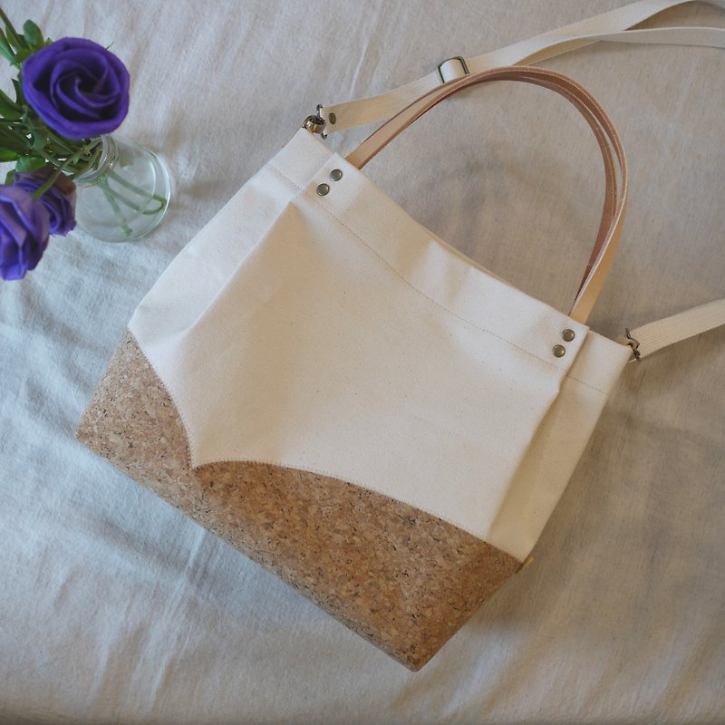 //canvas. U.S. discount. handbag// - Handbags & Totes - Cotton & Hemp White