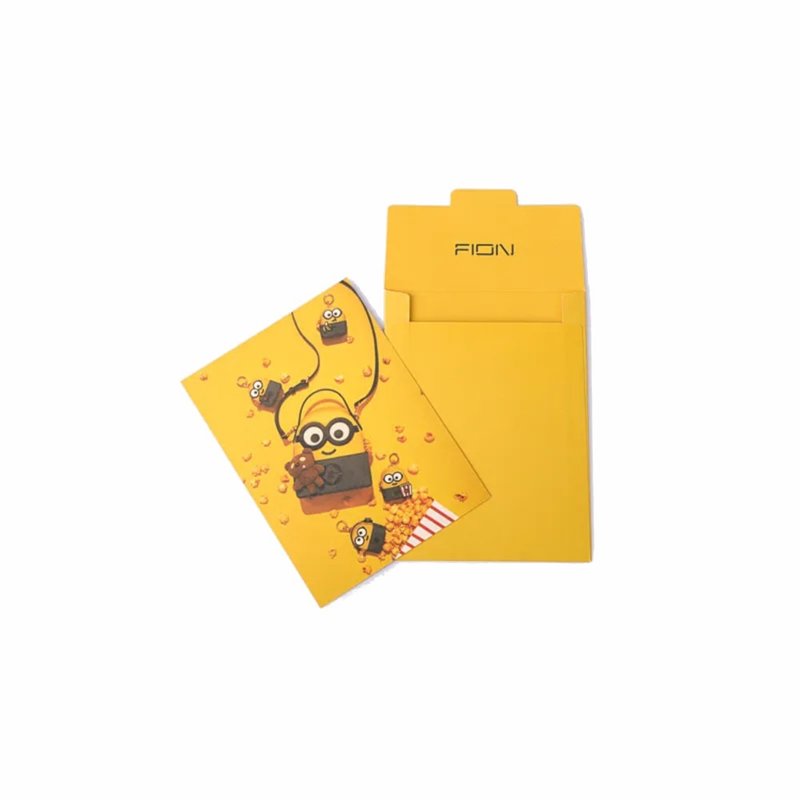 Minions Gift Card (Free Gift Only) - Cards & Postcards - Paper Yellow