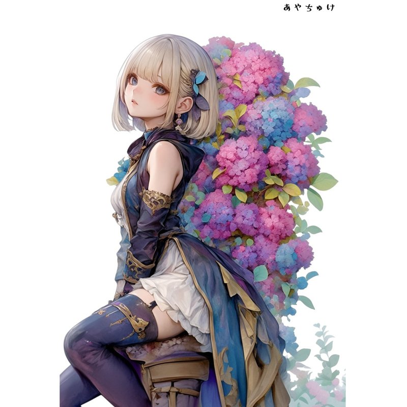 【6月中旬新作】07-096-0102 コラージュステッカー - 貼紙 - 紙 