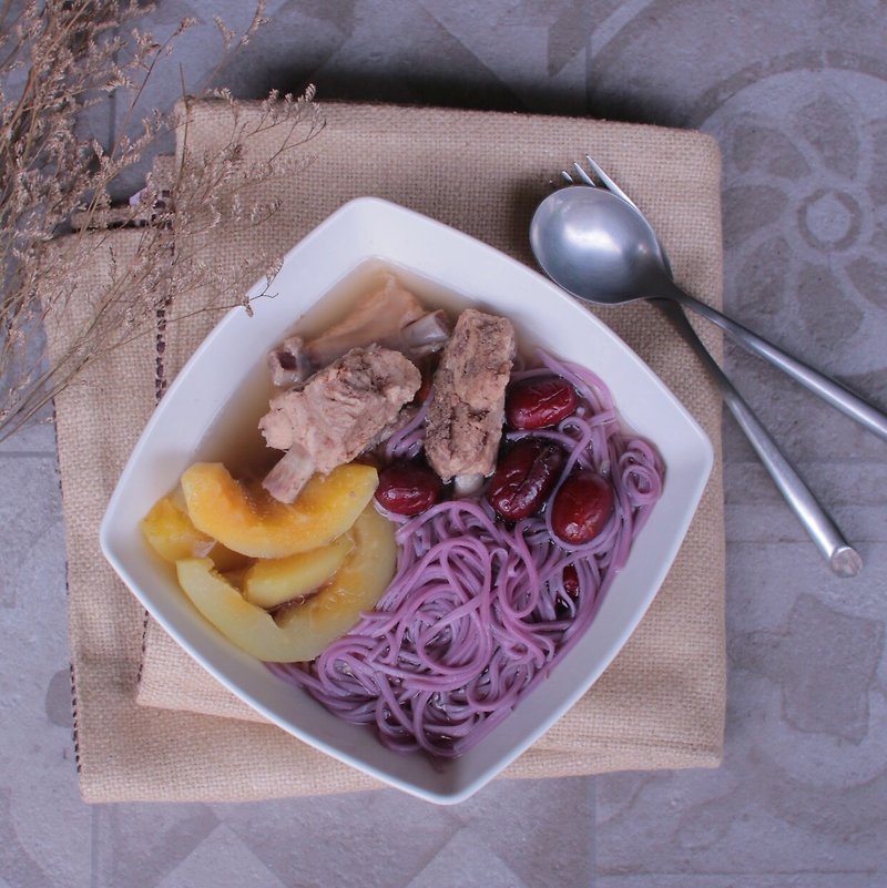 Purple wind dried surface - Noodles - Fresh Ingredients Purple