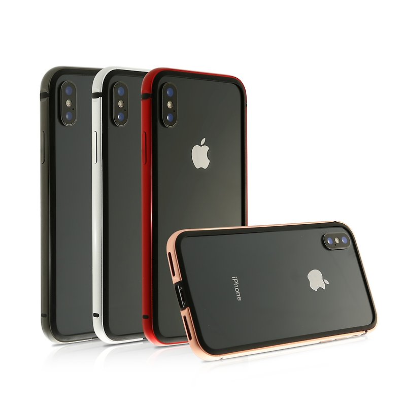 OVERDIGI LimboX iPhoneXs/X dual-material anti-collision and shock-absorbing aluminum alloy frame - Other - Other Metals Black