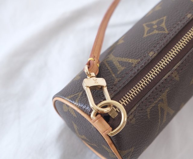 LOUIS VUITTON Papillon bag LV small cylindrical bag comes with gold chain Japanese medieval Shop RARE TO GO VINTAGE Select Shop Handbags Totes Pinkoi