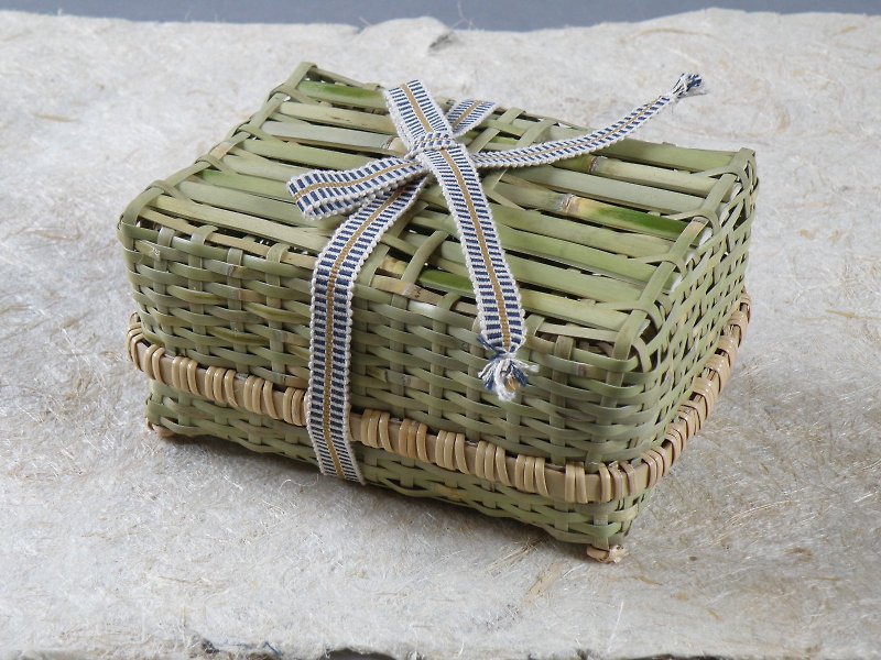 Lunch box lunch basket - เครื่องครัว - ไม้ไผ่ สีเขียว