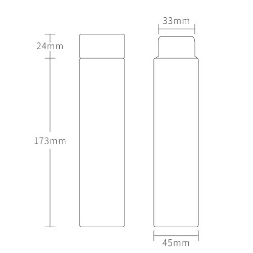 SOU・SOU × POKETLE Collaboration + 6 Series Lightweight Thermos 180ml (3  Colors) - Shop Givings Vacuum Flasks - Pinkoi