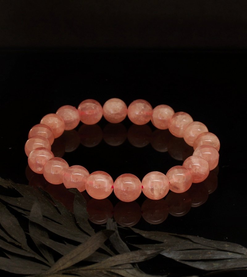M. Rose Quartz 10mm Bracelet - Bracelets - Crystal 