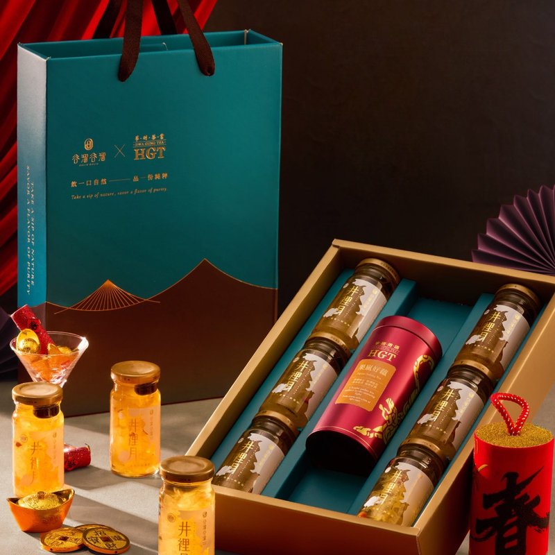 【谷溜谷溜X華剛茶業】自然之山聯名禮盒-梨享成真/果嵐好蘊 - 養生/保健食品/飲品 - 新鮮食材 