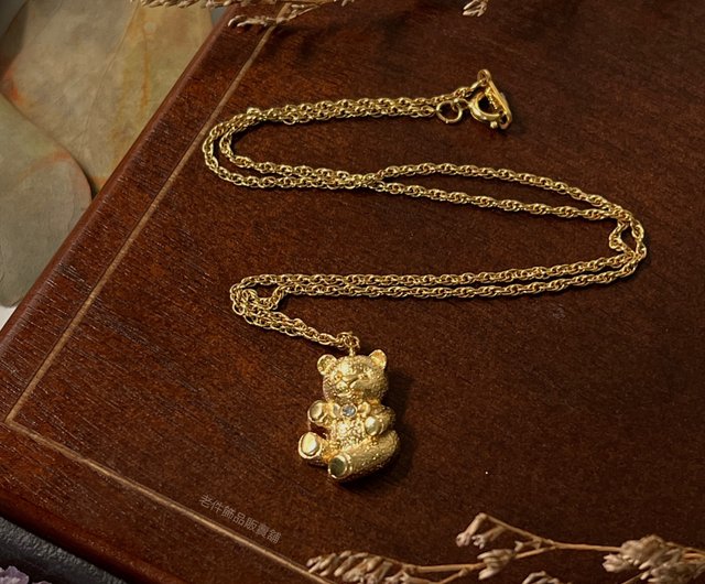 Avon teddy deals bear necklace