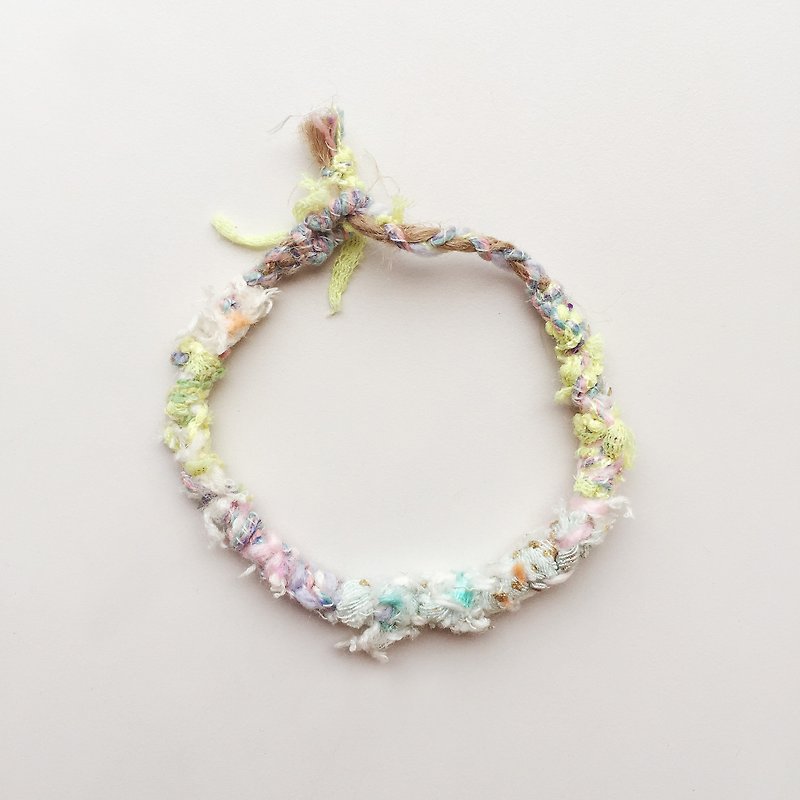 Koko Loves Dessert // weave stories bracelet - Grave of the Fireflies - สร้อยข้อมือ - วัสดุอื่นๆ หลากหลายสี