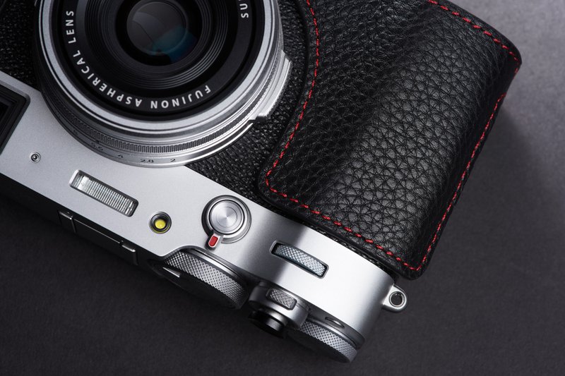 真皮開底底座 Fujifilm X100VI - 相機/拍立得/底片相機 - 真皮 多色