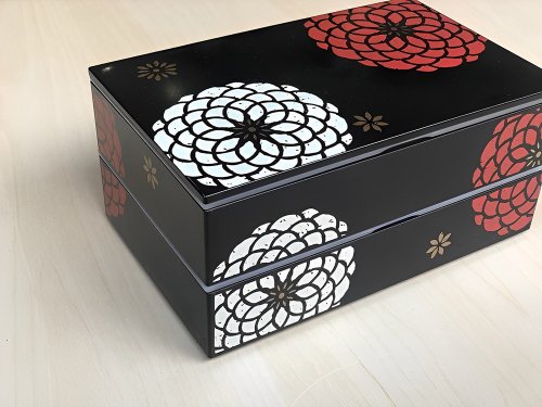 Three-Tier Japanese Hyakka Bento Lunch Box