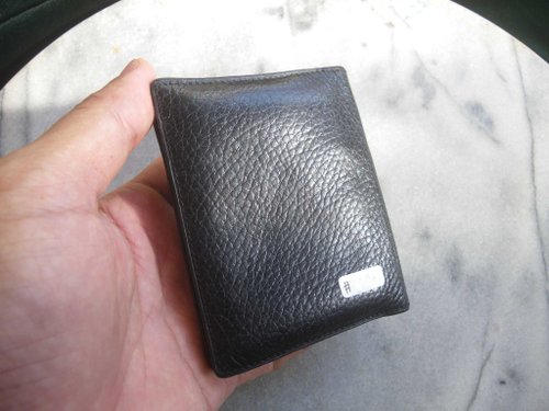 OLD-TIME] Early second-hand Italian VERSACE card holder ticket