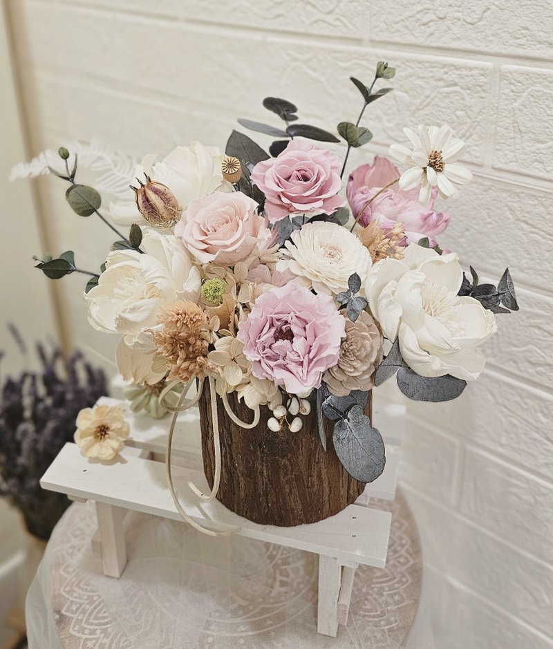 [Only Flowers] The romantic table flower peony is as elegant and romantic as if you are in a rose garden - Dried Flowers & Bouquets - Plants & Flowers Pink