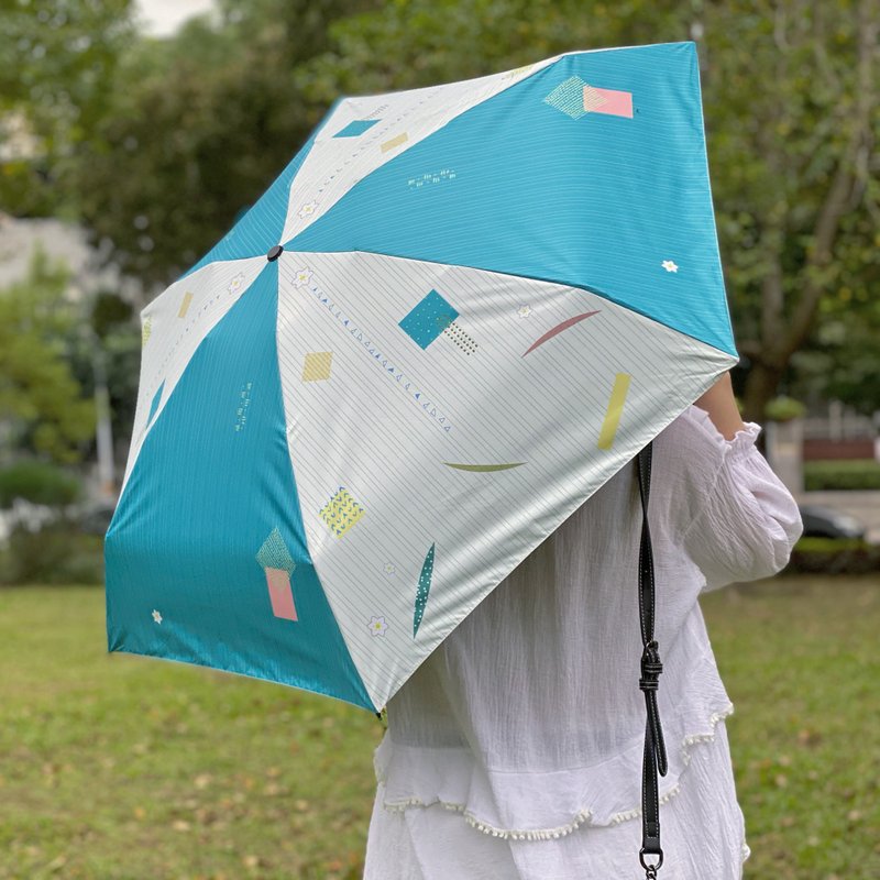 【CHICHI HOME】Folding umbrella/umbrella/UV resistant - ร่ม - เส้นใยสังเคราะห์ สีเขียว