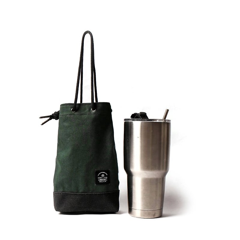 【icleaXbag】Portable Beverage Holder DG31 - ถุงใส่กระติกนำ้ - ผ้าฝ้าย/ผ้าลินิน 