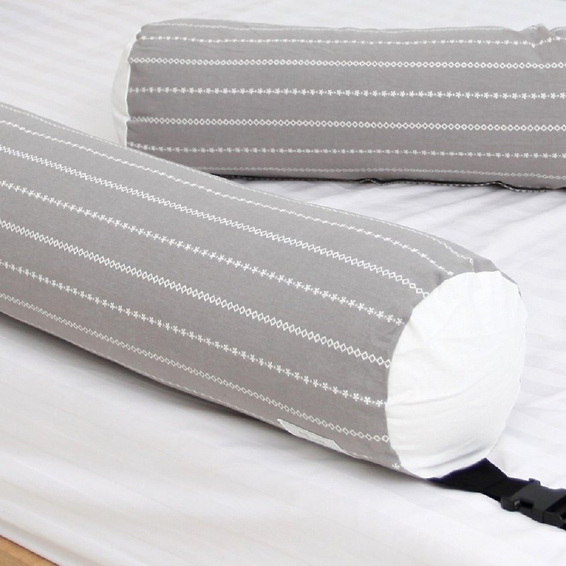 Korea Kangaruru anti-drop fence bed cushion - short 145cm [grey snow white] - Kids' Furniture - Wool Silver