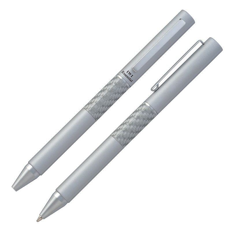 [IWI]Essential Basic Series 0.7mm Black Oily Ball Pen - Glass Fiber - ปากกา - โลหะ 