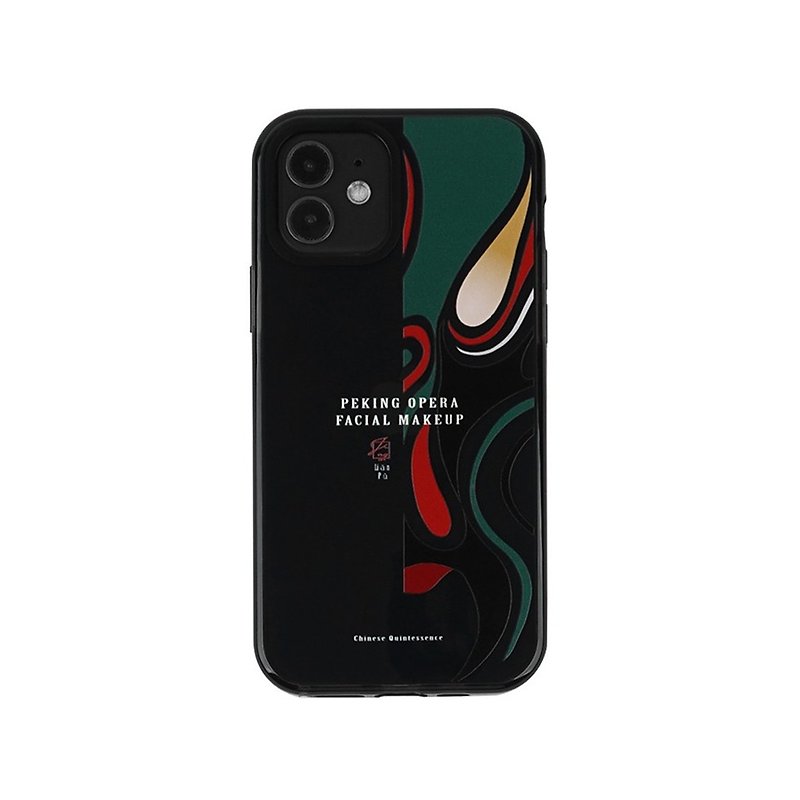 京劇綠臉譜 iPhone 手機軟殼 - 手機殼/手機套 - 塑膠 