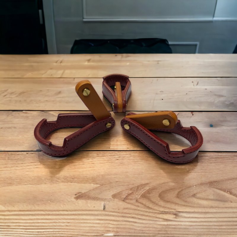 Genuine Leather Other Brown - leather phone holder