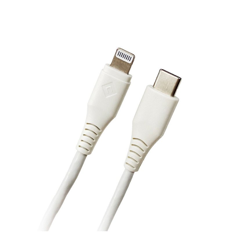 NOVOO iPhone Type C to Lightning fast charging cable-1.8M (white) - Chargers & Cables - Plastic White