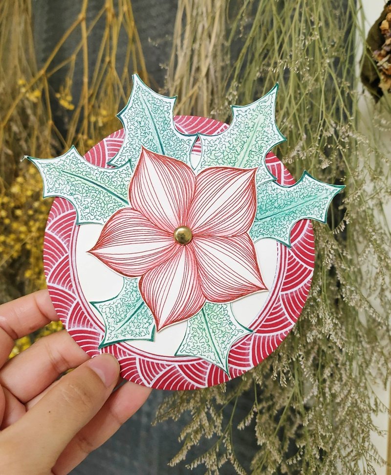 [Handmade Course] ZIA-Christmas Ornaments/Christmas Card - Illustration, Painting & Calligraphy - Paper 