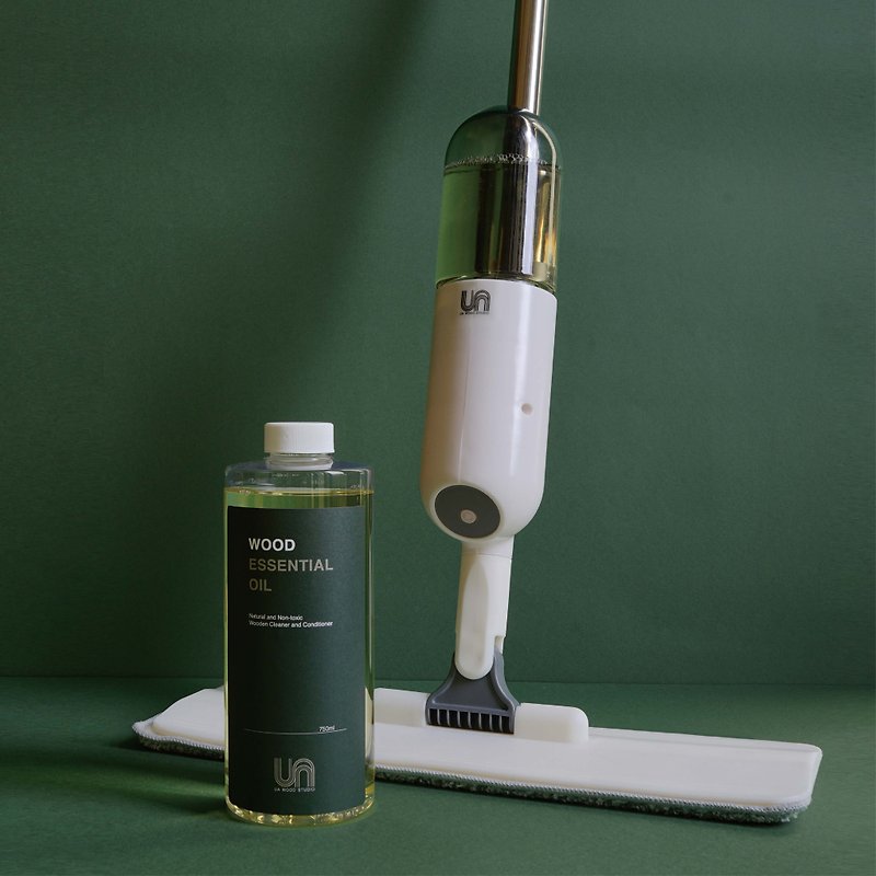 【Wood Research Institute】Spray Mop/Essential Oil Set-Essential oil - Other - Other Materials Green