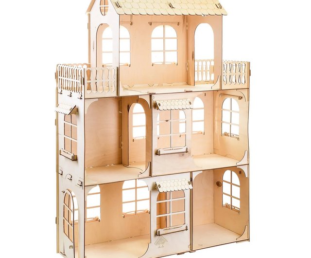 Barbie doll house kits deals to build