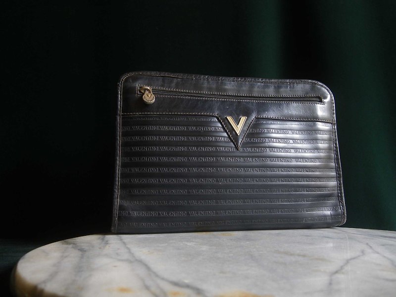 [OLD-TIME] Early second-hand antique bag Mario Valentino clutch - Items for Display - Other Materials 