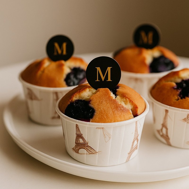 6入爆漿藍莓小瑪芬 Blueberry mini muffins - 蛋糕/甜點 - 新鮮食材 