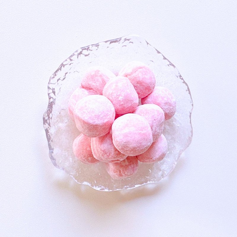 英國傳統糖 |  Chewy Cherry Bon Bons 櫻桃碰碰軟糖 - 零食/點心 - 其他材質 粉紅色