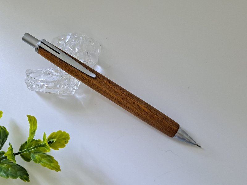 Green sandalwood log manual pen mechanical pencil - Pencils & Mechanical Pencils - Wood 