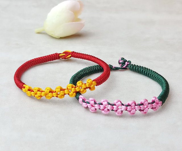 Four Leaf Clover Bracelet - Friendship Bracelet