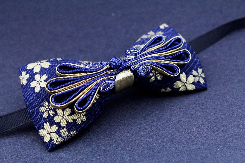 JIOU, ABENCO, Huang Zijiao, Bow tie, limited handmade bow tie, Taiwan original design, Taiwan floral fabric, stylist accessories, wedding jewelry, pet bow tie - Ties & Tie Clips - Other Materials 