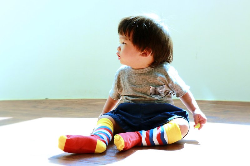 英倫風童襪 - MATPEWKA 經典斜紋襪子 - 英國設計 - 其他 - 棉．麻 多色