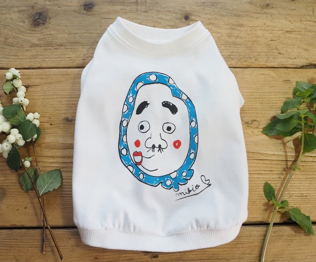 お面付 わんちゃん用ひょっとこTシャツ 犬 DOG わんこ