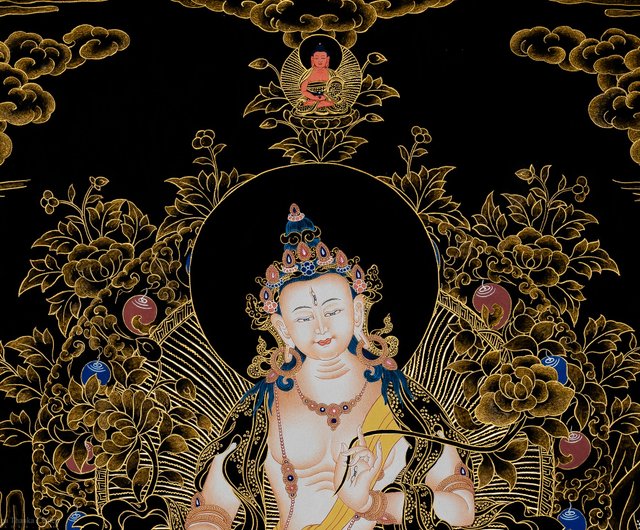 ホワイトターラ タンカ | 家庭装飾用のチベットタンカアート
