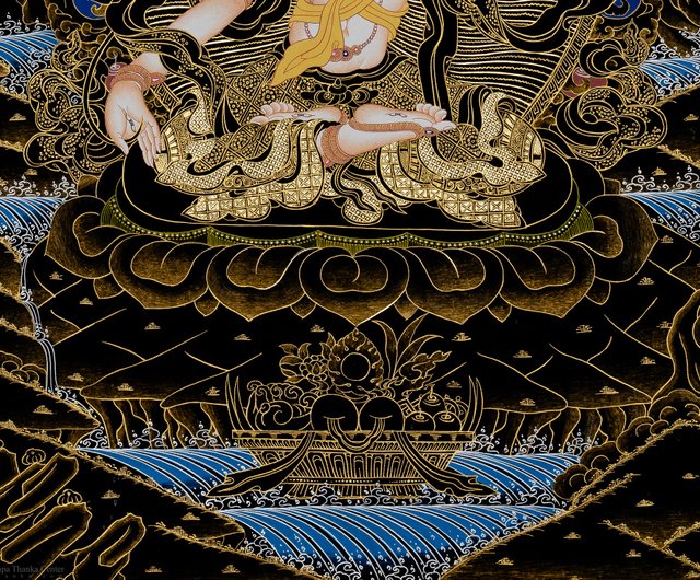 ホワイトターラ タンカ | 家庭装飾用のチベットタンカアート