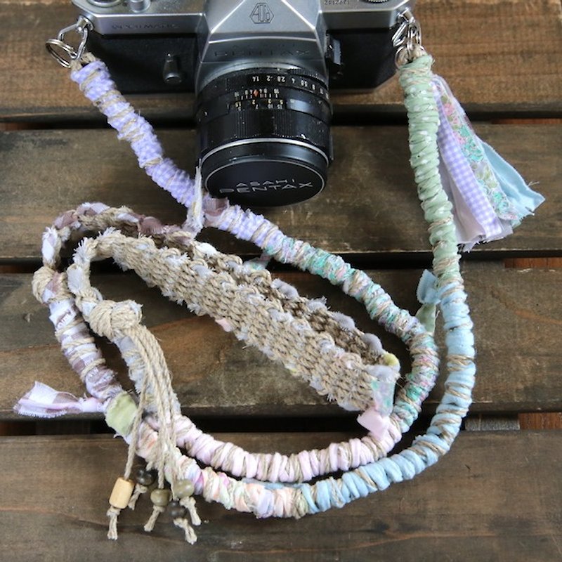 Rip cloth hemp string hemp camera strap # 5 (belt) - Camera Straps & Stands - Cotton & Hemp 