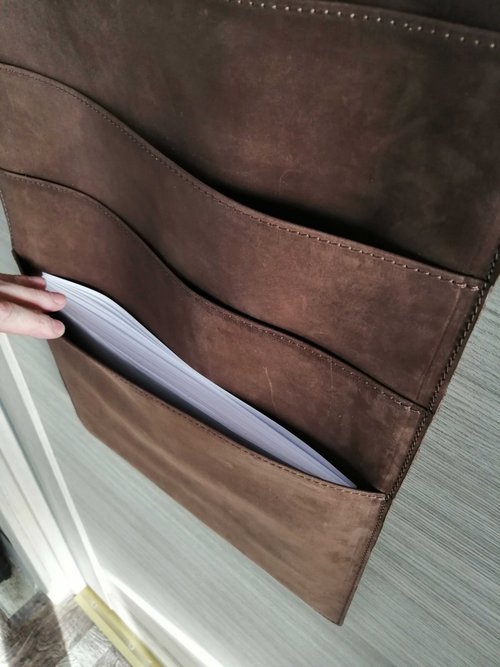 leather travel pouch, leather pocket organizer, leather pocket holder -  Shop Leather Studio 39 Wallets - Pinkoi