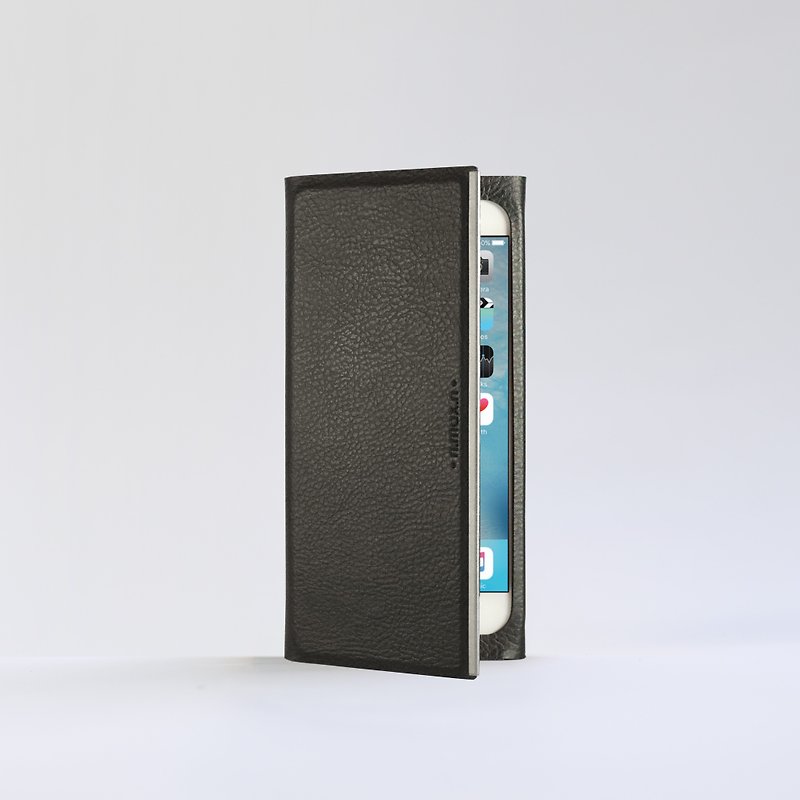 iPhone 6 / iPhone 7 / 4.7 inch Fashion series / Ultra Slipcase  - Black - อื่นๆ - หนังแท้ 