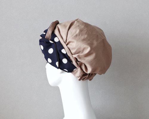 ＊handmade＊コーデュロイ リボン型ターバン handmade＊コーデュロイ リボン型ターバン