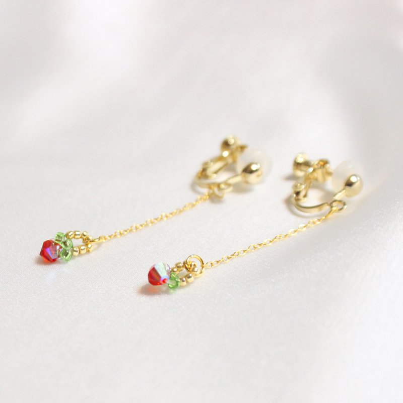 【レッドシェイク】オリジナルイヤリング/ピアス/ピアス/フック/イヤリング - ピアス・イヤリング - シルバー ゴールド