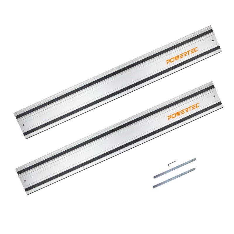 美國 POWERTEC 1.4m 直線導板套組 (含2入導板及連接器) - 其他 - 其他金屬 