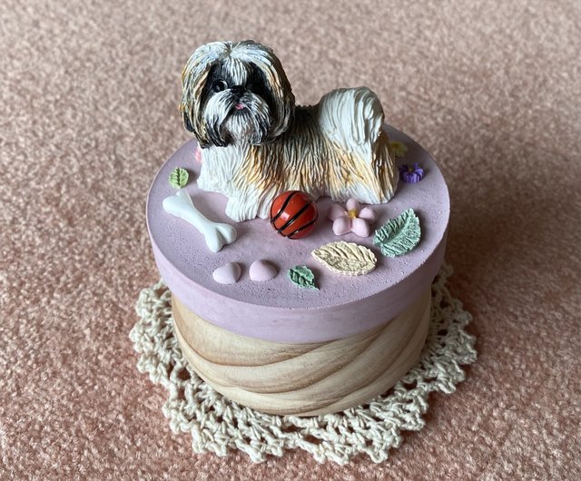 Fondant shih tzu sale